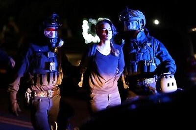 Police Use Tear Gas, Portland Protesters Throw Fire Bombs