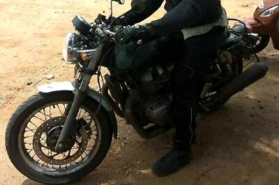 Royal Enfield New 750cc Motorcycle Spotted Testing