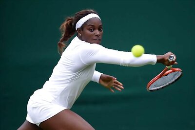 Sloane Stephens into Wimbledon's 4th round for 1st time