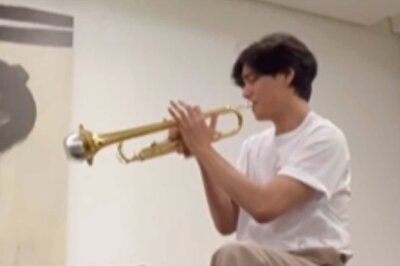 BTS' Kim Taehyung Confuses ARMYs With New Trumpet Video, J-Hope Asks 'It's Acting Right?'