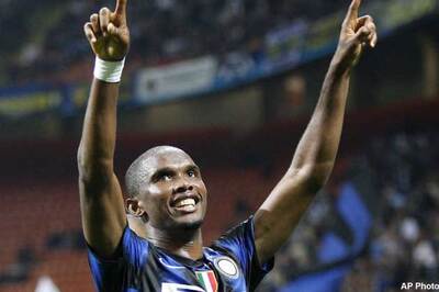 Eto'o late strike rescues a point for Inter