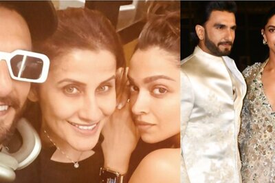 Ranveer And Deepika Twin In Black As They Train With Fitness Expert Yasmin Karachiwala