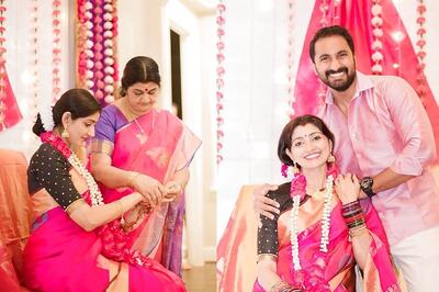 Divyaa Unni, Arun are Expecting Their First Child, Share Baby Showers Pics