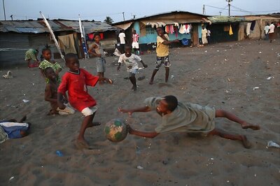 Infrastructure No Bar - For These Kids in Africa, Football is Passion