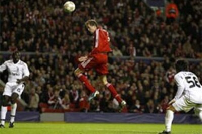 Liverpool revive UEFA campaign with record win