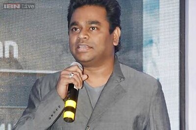 Snapshot: Is that a giant safety pin holding up AR Rahman's jacket?