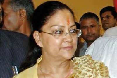 Common man not safe in Rajasthan, says Vasundhara Raje