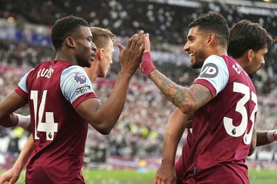 Premier League: West Ham Thrash Wolves 3-0, Aston Villa Register 2-1 Win Over Brentford