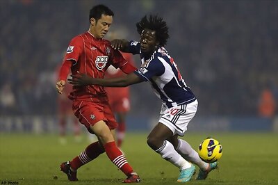 Odemwingie leads West Brom to 2-0 win over Southampton