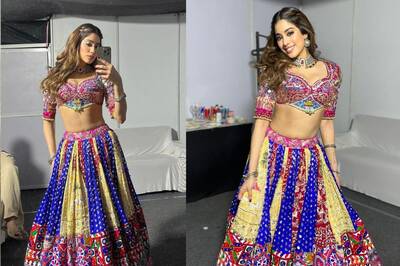 Janhvi Kapoor Looks Stunning As She Twirls On Her Song In Pink Annu Patel Lehenga, Watch Video