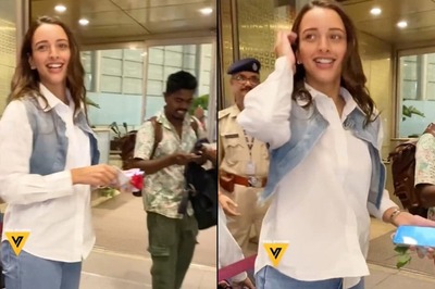 Animal: Triptii Dimri Blushes After a Fan Gives Her a Rose at Mumbai Airport, Watch Viral Video