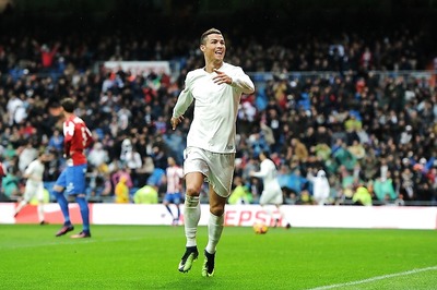 La Liga: Cristiano Ronaldo Nets Twice as Real Madrid Beat Sporting Gijon 2-1