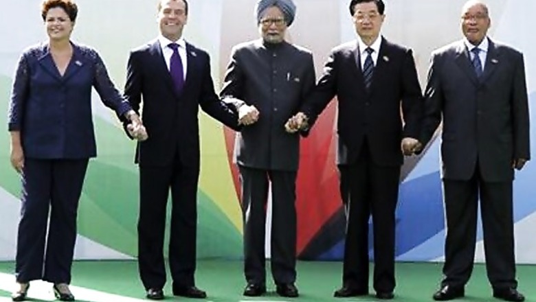 BRICS demand bigger IMF role before giving it cash