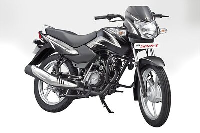 TVS Sport Silver Alloy Edition Launched in India at Rs 38,961