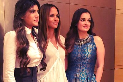 Halle Berry, Dia Mirza Bond in India