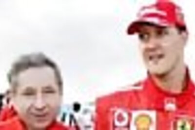 Schumi edges closer to title in Japan