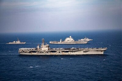 Second Phase of Malabar Naval Exercise Begins in Arabian Sea; INS Vikramaditya, USS Nimitz Deployed