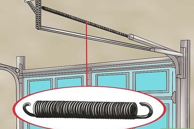 How to Adjust a Garage Door Spring