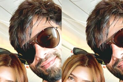 Kriti Sanon Posts All Smiles Pic With Shahid Kapoor On A Flight; Fan Says 'When Kabir Meets Kriti'