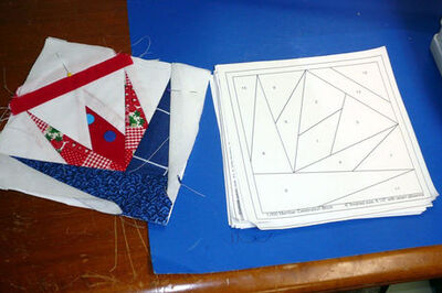 How to Foundation Piece a Quilt Block