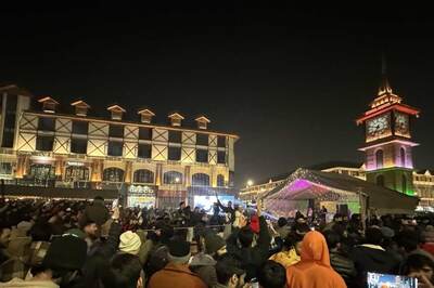 New Year Celebrations At Historic Srinagar's Lal Chowk For First Time | WATCH