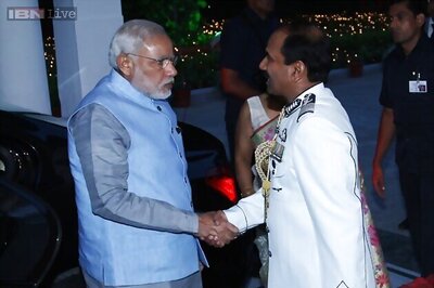 In Pics: PM Modi attends 'At Home' dinner hosted by IAF chief