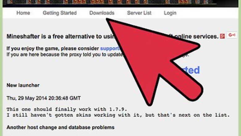 How to Upload a Mineshafter Skin