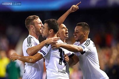 Valencia, Shakhtar win 1st legs in Champions League playoffs