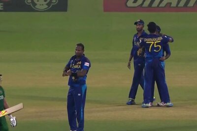 WATCH: Angelo Mathews Gives Send-off to Shakib Al Hasan, Takes Revenge For Timed-out Dismissal
