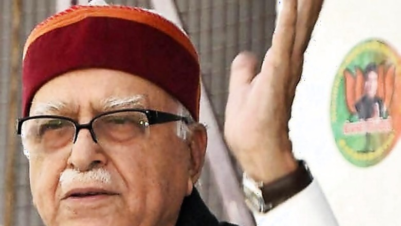 BJP will complete hat-trick of poll victories: Advani