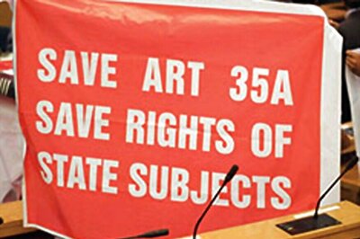 NC Stages Protest in Support of Article 35A in Banihal