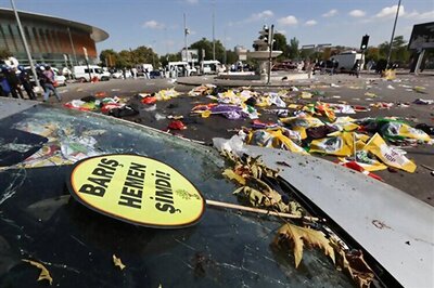 At least 86 dead in attack on Ankara peace rally in Turkey