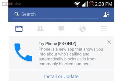 Facebook reportedly testing new calling feature called 'Phone' for Android app