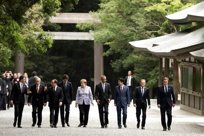World Leaders Kick off G7 Talks with Economy in Focus