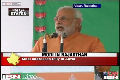Rajasthan: Modi targets Gehlot government for lawlessness in the state