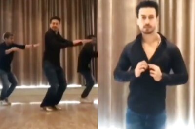 Tiger Shroff Dances To Ishq Wala Love In Throwback Video