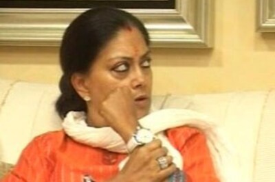 Get well soon and quit, BJP tells Raje