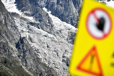 Alpine glacier in Italy threatens valley, forces evacuations