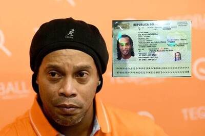 Ronaldinho and His Brother Arrested in Paraguay With 'Fake' Passport