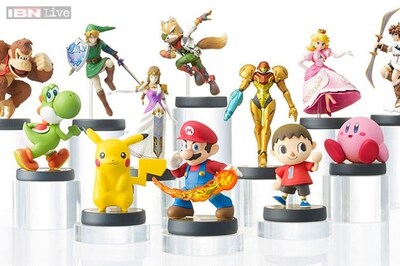 Nintendo launching amiibo toy-game figurines with 12 characters
