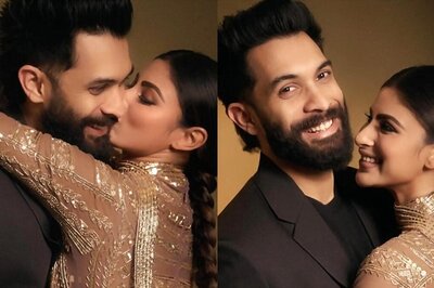 Mouni Roy Kisses Her Hubby Suraj Nambiar In Romantic Pictures, Says 'Because I Miss Him Too Much'