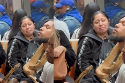 Video Of Man Carrying Pythons In Crowded Metro Will Send Chills Down Your Spine