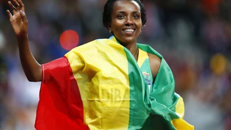 Olympics: Dibaba defends Olympic 10,000 title