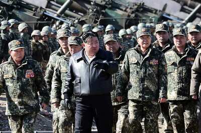 North Korea Kim Jong Un Guides Large-Scale Live-Fire Artillery Drill