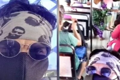 Santosh Juvekar, Wearing Mask and Goggles, Travels on Bus; Shares Video