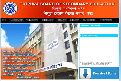 Tripura Board TBSE Madhyamik Class 10 Results Declared at tripuraresults.nic.in