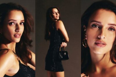 Sexy! Triptii Dimri Exudes Elegance In A Shimmery Little Black Dress, Hot Photos Go Viral