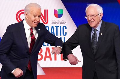 Presidential Debate During Coronavirus: An Elbow Bump Greeting for Biden and Sanders