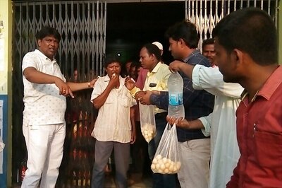 TMC MLA Greets 'Rivals' With 'Rosogullas' Amid Panchayat Poll Violence