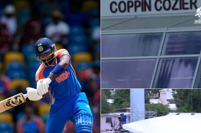 Hardik Pandya's 2 Gigantic Sixes: One Hits the Press Box, Another Goes on the Roof - WATCH